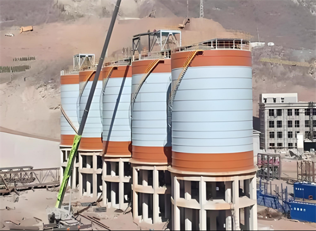 清江浦高架钢板仓